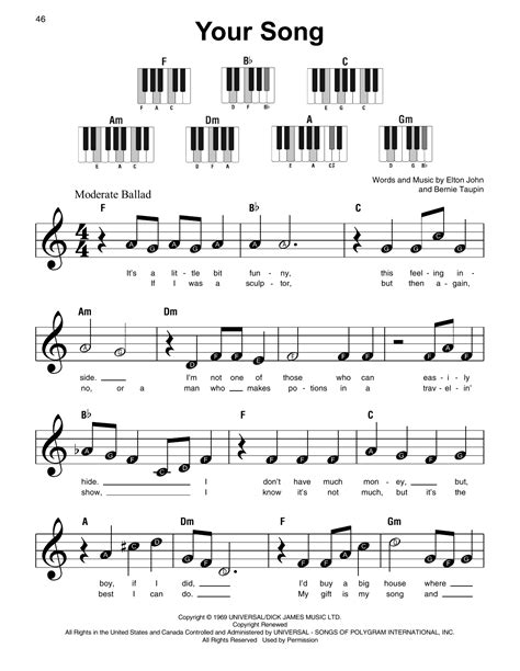 keyboard piano songs